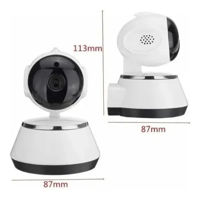 Camara redonda Ip Wifi Seguridad 360° Hd